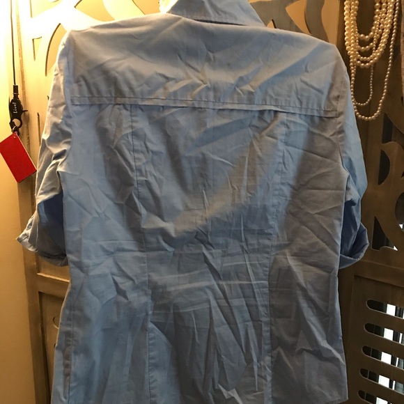 NY&Co Stretch button blouse - Picture 3 of 4